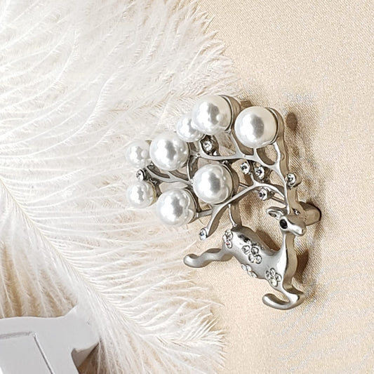 Deer Brooche