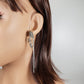 Leaf Tassel Two Ways Dangle Earrings (EDE 2314)