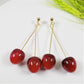 Cherry Drop Earrings (EDE 2336)
