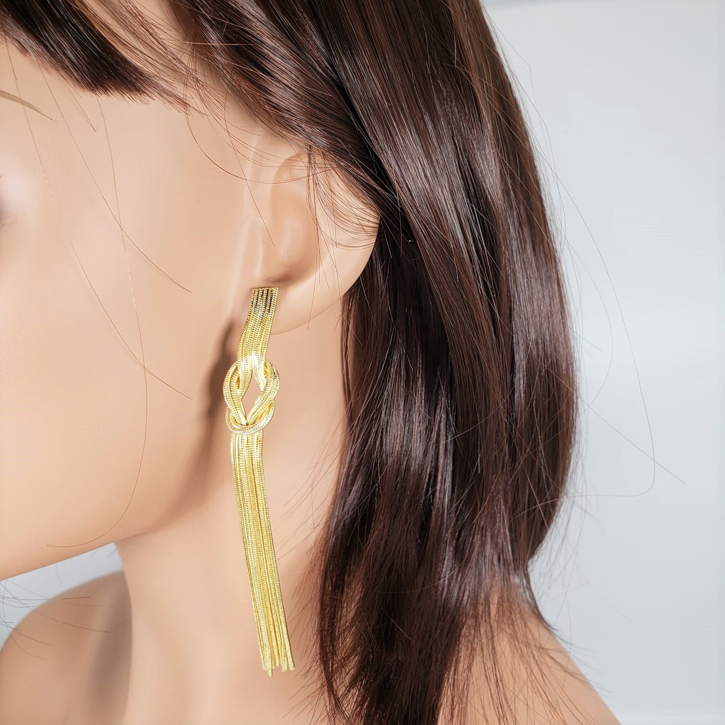 Simple Tassel Dangle Earrings (EDE 2324)