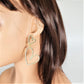 Luxury Bling Heart Dangle Earrings (EDE 2313)