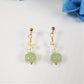 Nephrite Dangle Earrings (EDE 2317)