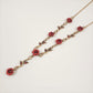 Vintage Style Red Rose Princess Necklace (PRN 3001)