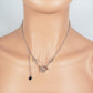 Elegant Letter D Collar Necklace (CON 4006)