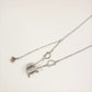 Elegant Letter D Collar Necklace (CON 4006)