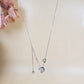 Elegant Letter D Collar Necklace (CON 4006)