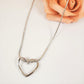 Simple Heart-Shape Collar Necklace (CON 4008)