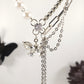 Multi-Layer Butterfly Collar Necklace (CON 4009)