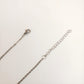Amerthyst Tassel Collar Necklace (CON 4012)
