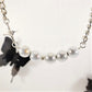 Simple Pearlash Princess Necklace (PRN 3008)