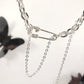 Casual Titanium Steel Pin Collar Necklace (CON 4010)