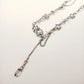 Moonstone Tassel Princess Necklace (PRN 3011)