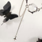 Moonstone Tassel Collar Necklace (CON 4011)
