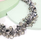 Crystal Grey Matinee Necklace (MAN 8008)