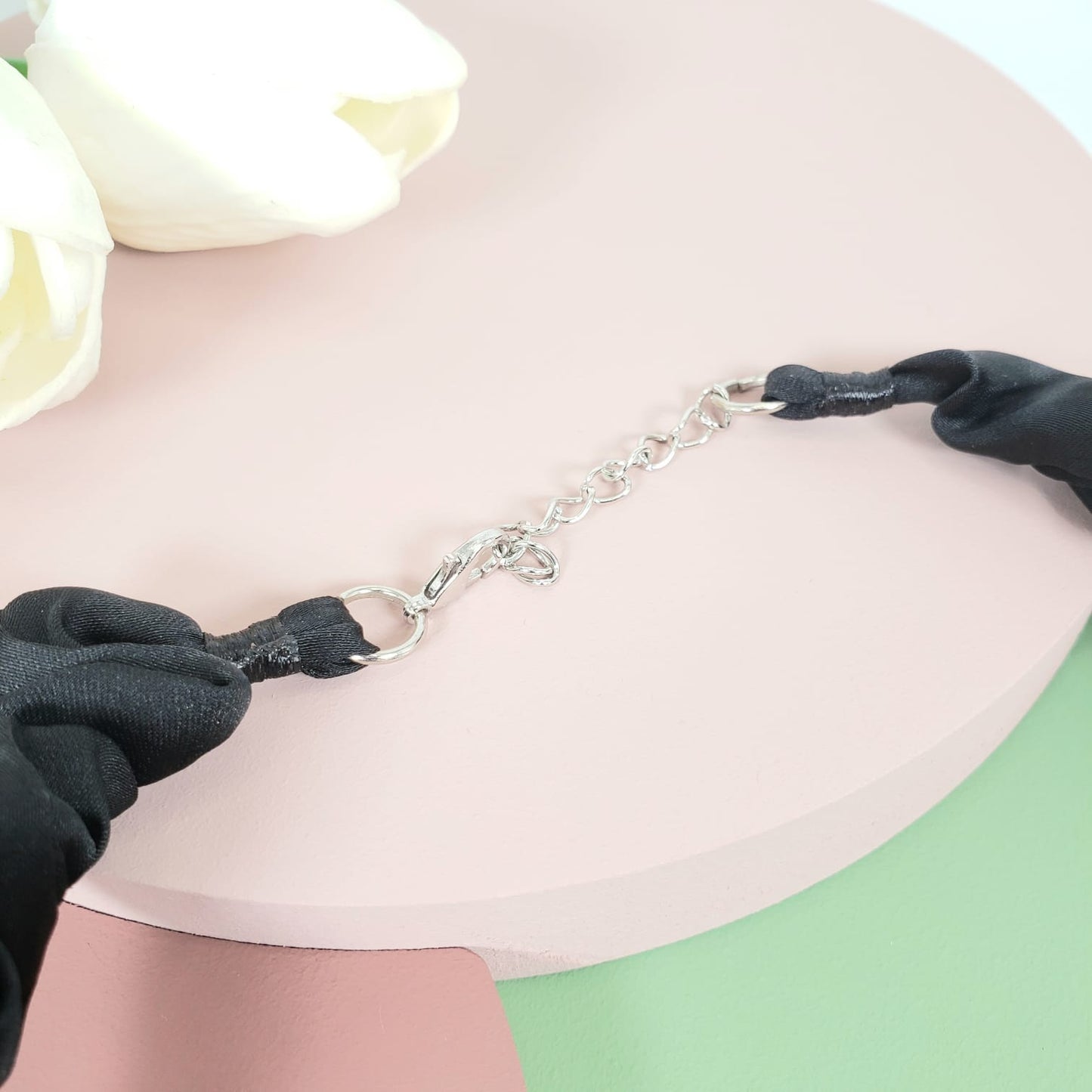 Luxury Rhinestone Pearl Princess Necklace (PRN 3012)