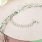 Transparent Bead & Wood Ball Matinee Necklace (MAN 8004)