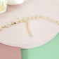 Luxury Gold Matinee Necklace (MAN 8009)