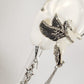 Pegasus Ear Cuff & Antique Clock Hook Earrings (EEC 1013)