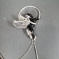 Pegasus Ear Cuff & Antique Clock Hook Earrings (EEC 1013)