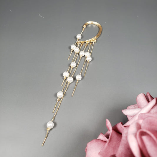 Pearl Tassel Ear Cuff (EEC 1016)