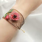 Hand Made Camellia Braided Bracelets