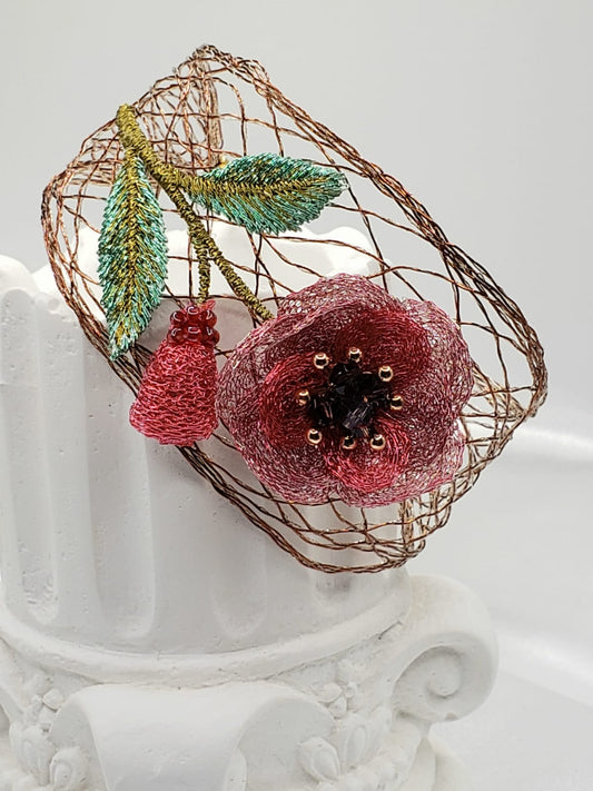 Hand Made Camellia Braided Bracelets